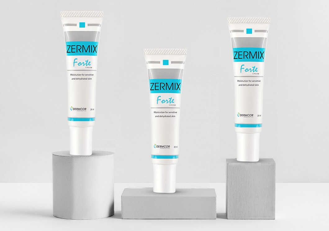 ZERMIX Forte Cream ครีมบำรุงสำหรับผิวแพ้ง่ายเป็นพิเศษ